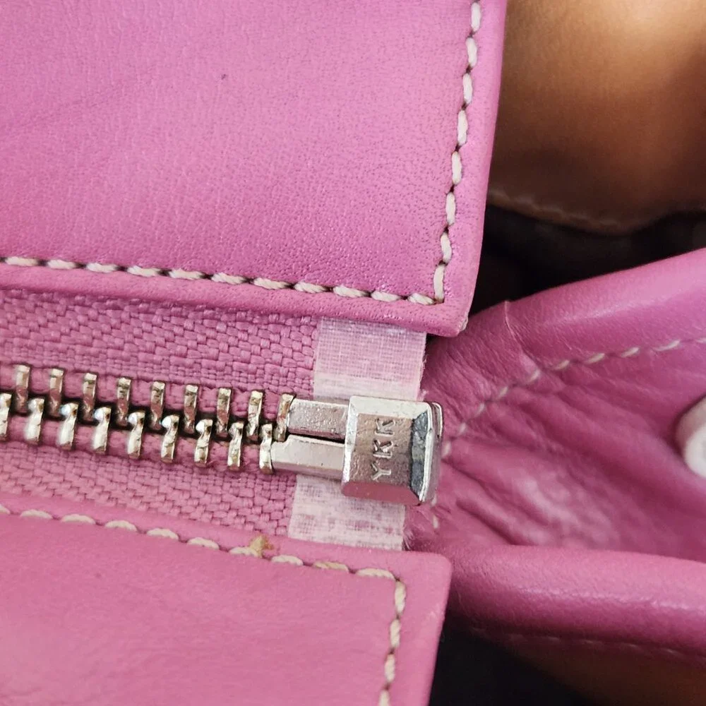 Vintage Coach Hampton Y2k Pink Barbie Handbag Tote Purse